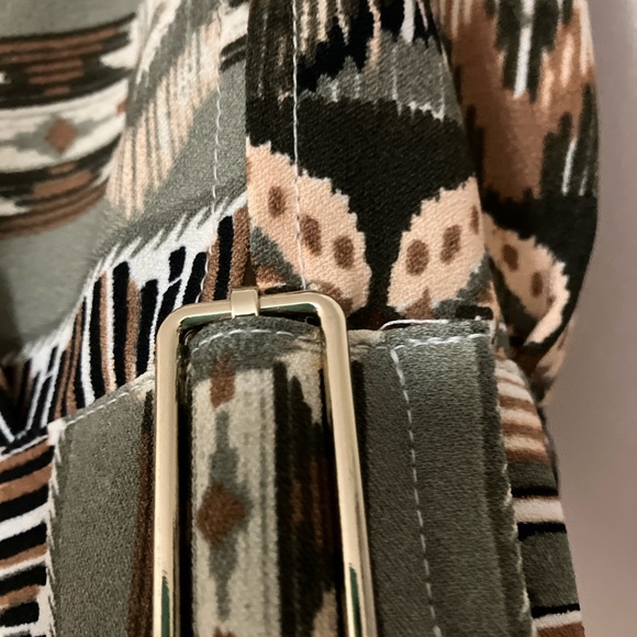 Calvin Klein Aztec-print maxi dress - Picture 3 of 5